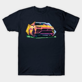 Lamborghini Urus WPAP T-Shirt